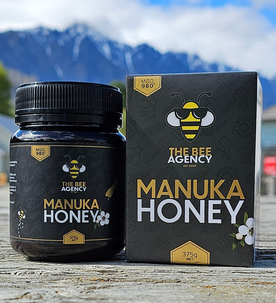 The Bee Agency MGO 980+ Manuka 375g