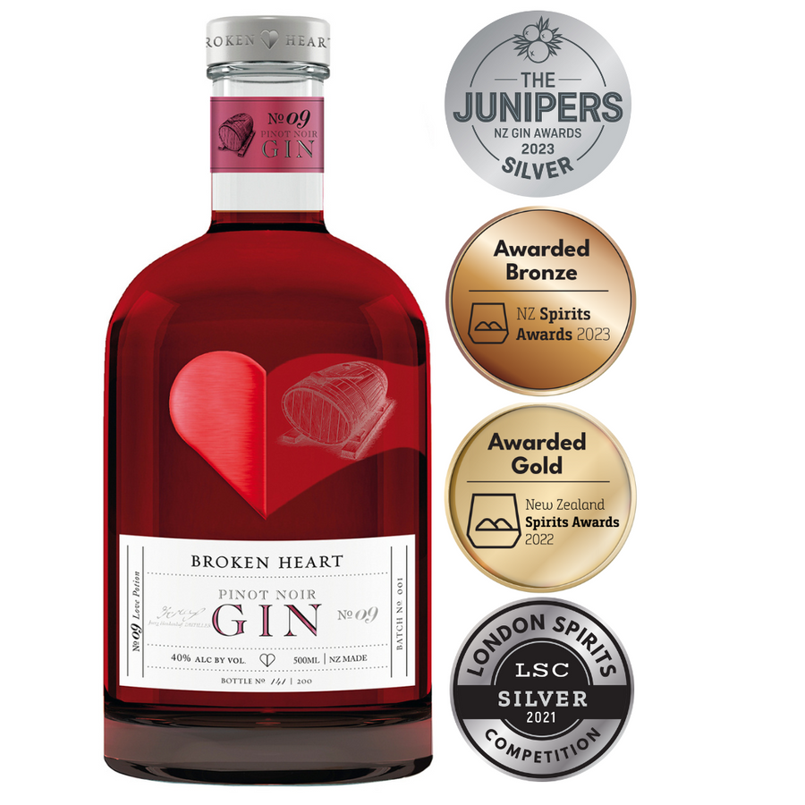 BROKEN HEART PINOT NOIR GIN 500ML