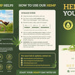 Load image into Gallery viewer, how to use hemp seed oil brochure
